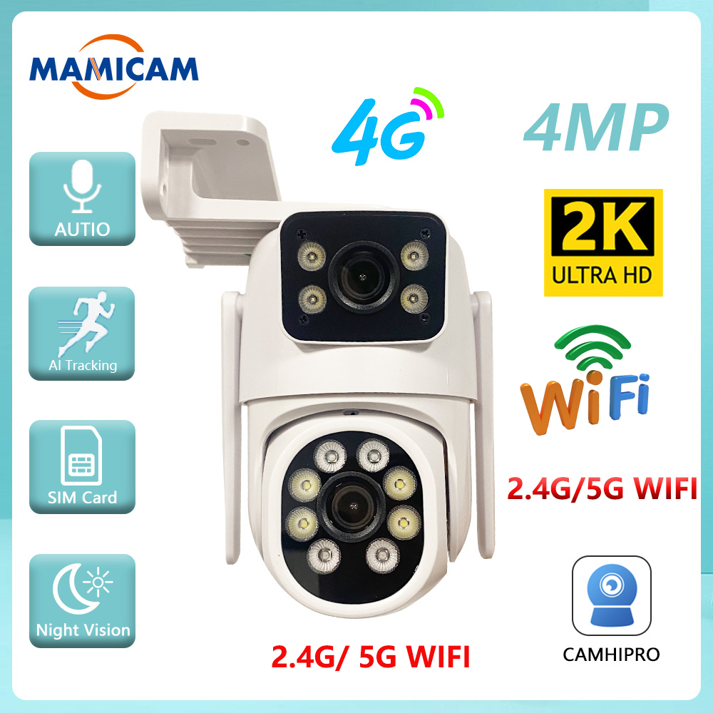 4MP WIFI IP Camera 3G 4G SIM C - Smart Home Camera Ezviz recension och pris