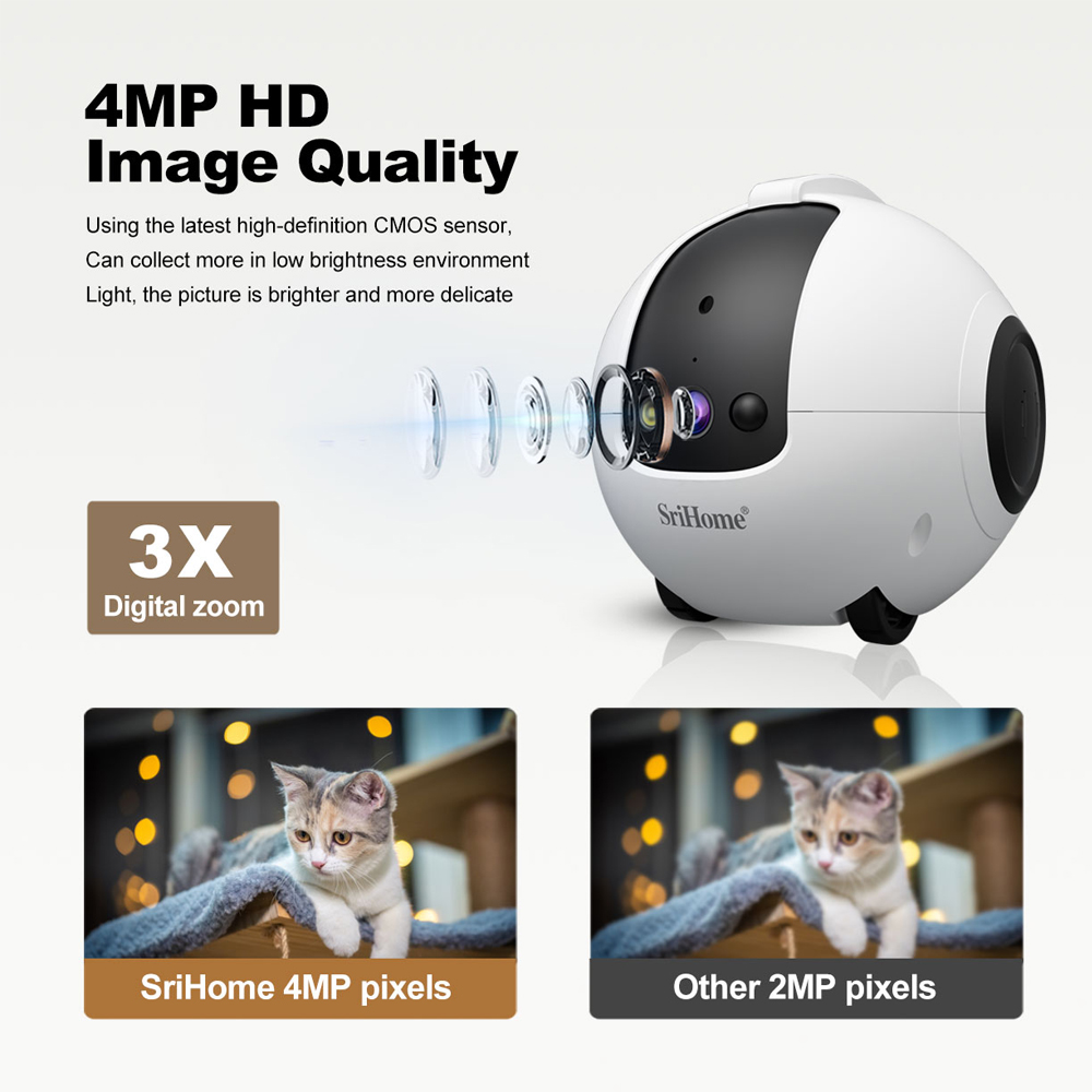 Srihome 4MP Mobile Intelligent - Smart Home Camera Ezviz recension och pris