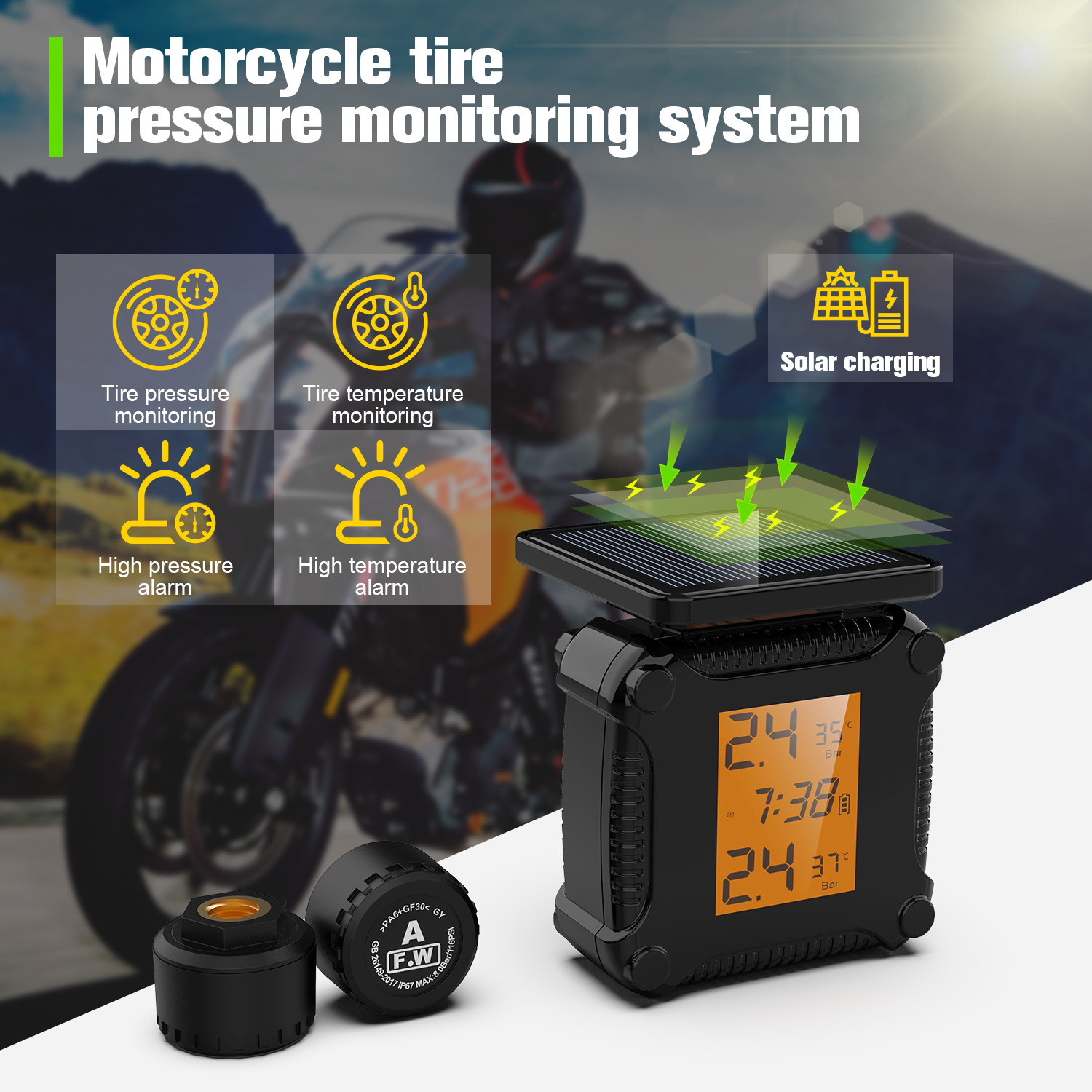 Tire Pressure Monitoring Syste - Temperature Sensor recension och pris
