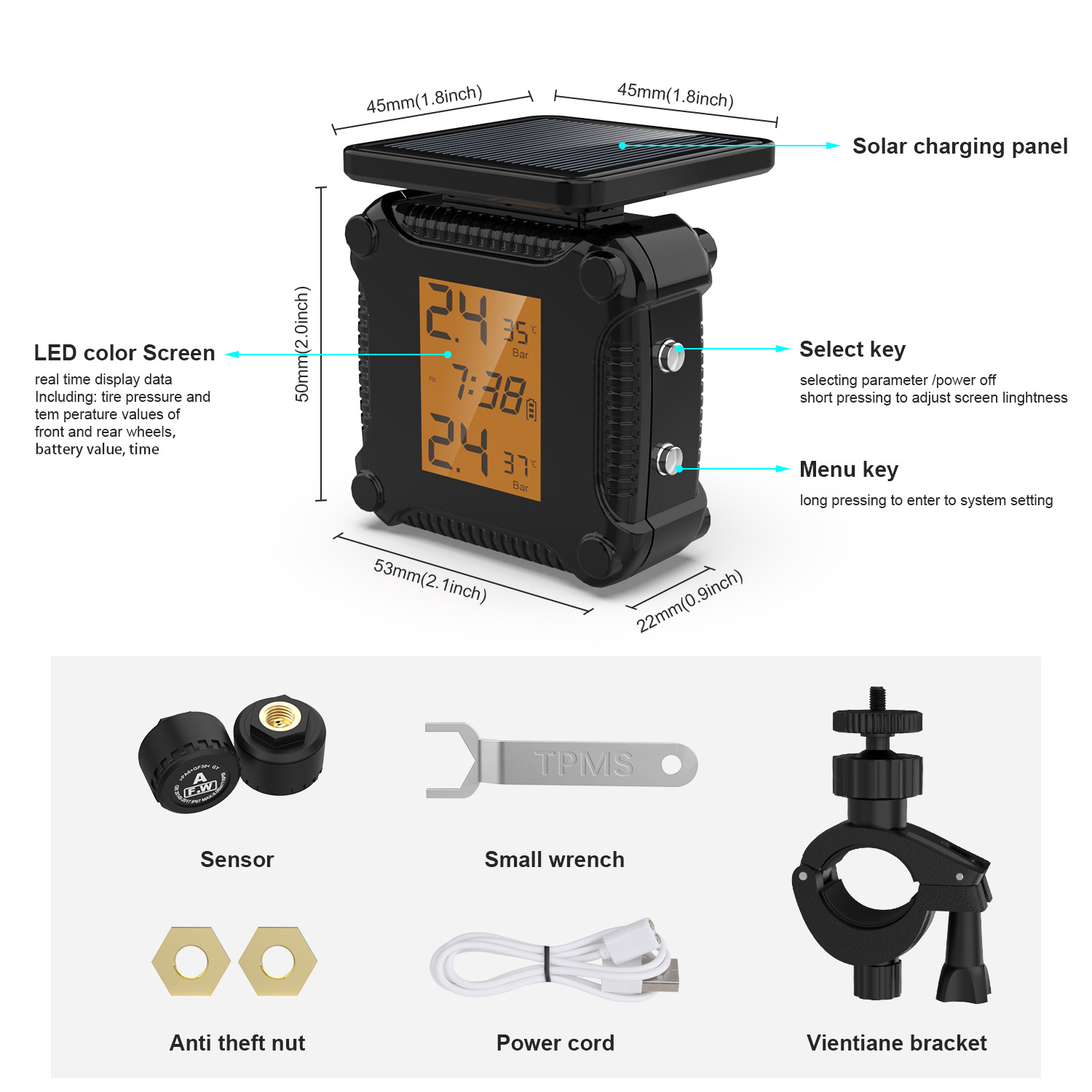 Tire Pressure Monitoring Syste - Temperature Sensor recension och pris