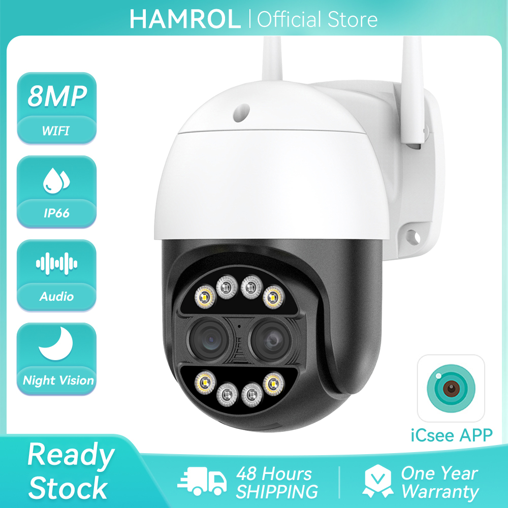 8MP PTZ WIFI Camera Dual-Lens  - Smart Home Camera Ezviz recension och pris