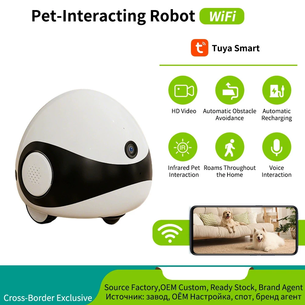 Baby WIFI 2MP Camera Robot for - Smart Home Camera Ezviz recension och pris