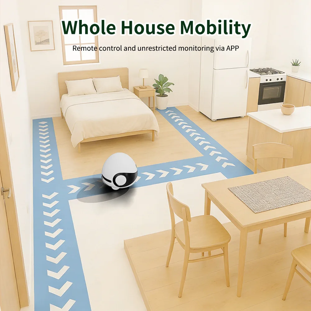 Baby WIFI 2MP Camera Robot for - Smart Home Camera Ezviz recension och pris