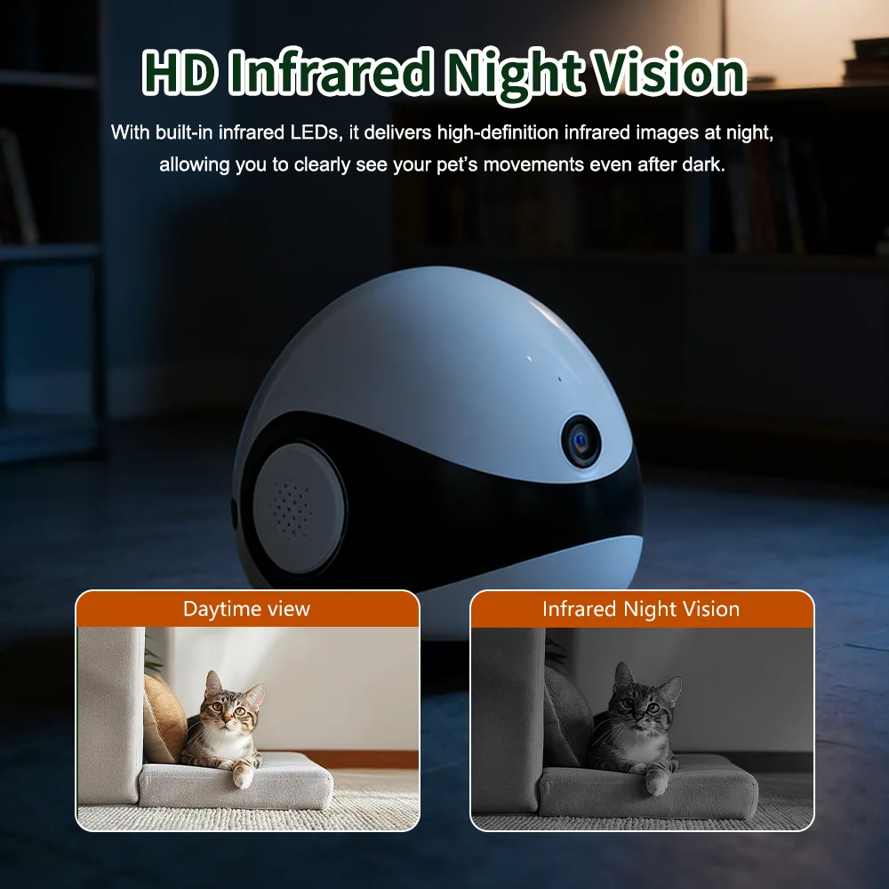 Baby WIFI 2MP Camera Robot for - Smart Home Camera Ezviz recension och pris