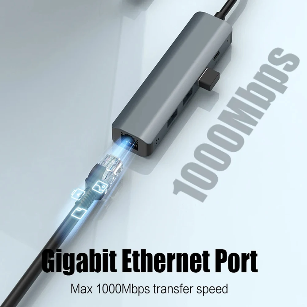 5-in-2 USB C HUB with Gigabit  - Smart Home Hub 2 recension och pris