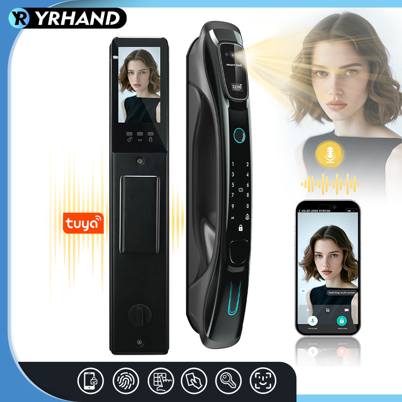 Smart Lock 3D Face Recognition - Smart Home Door Lock recension och pris
